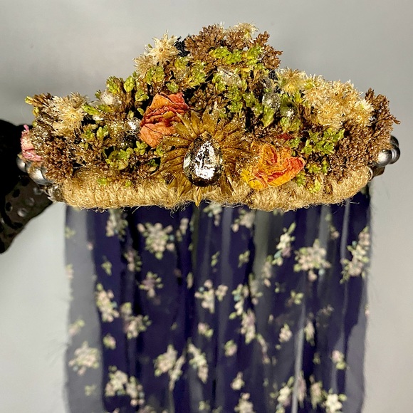 Bohemian Handcrafted Flower Crown